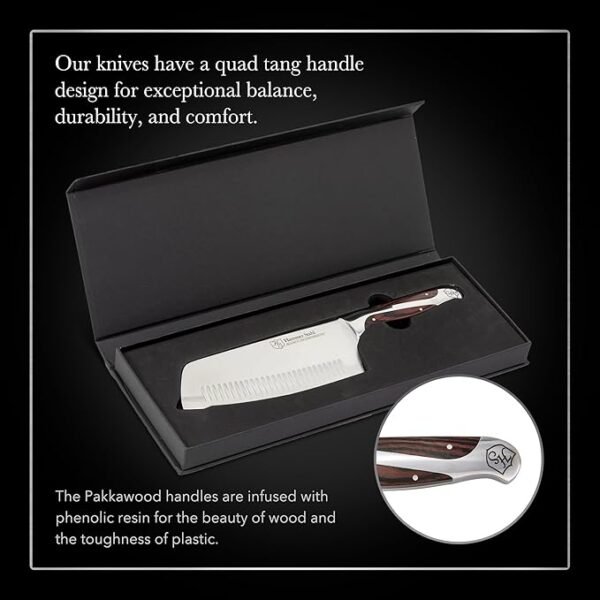7-Inch Meat Cleaver Stainless Steal Butcher Knife - Image 2